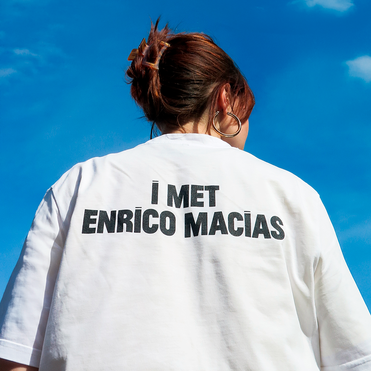 TEE-SHIRT "I MET ENRICO MACIAS"