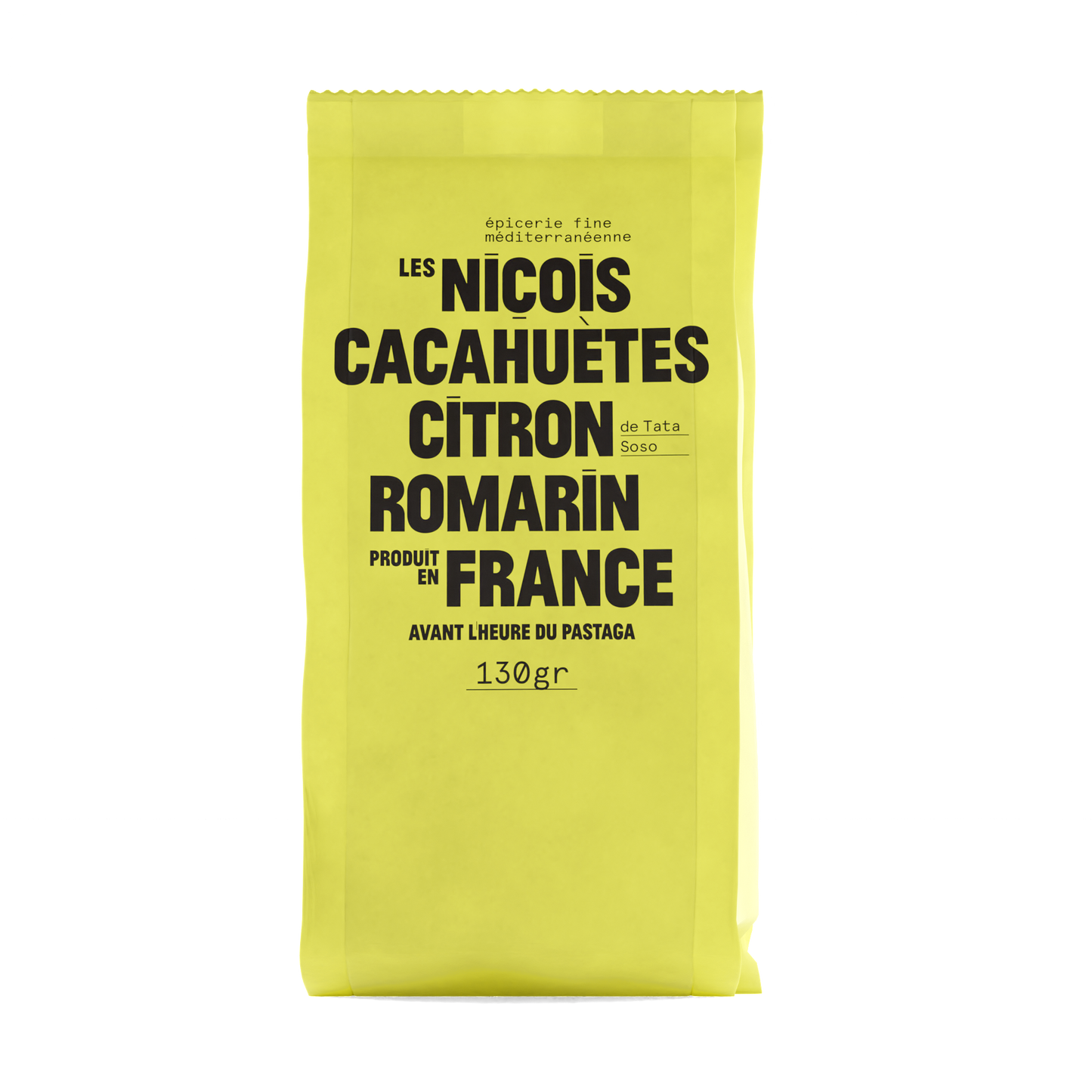 Cacahuètes Citron Romarin de Tata Soso