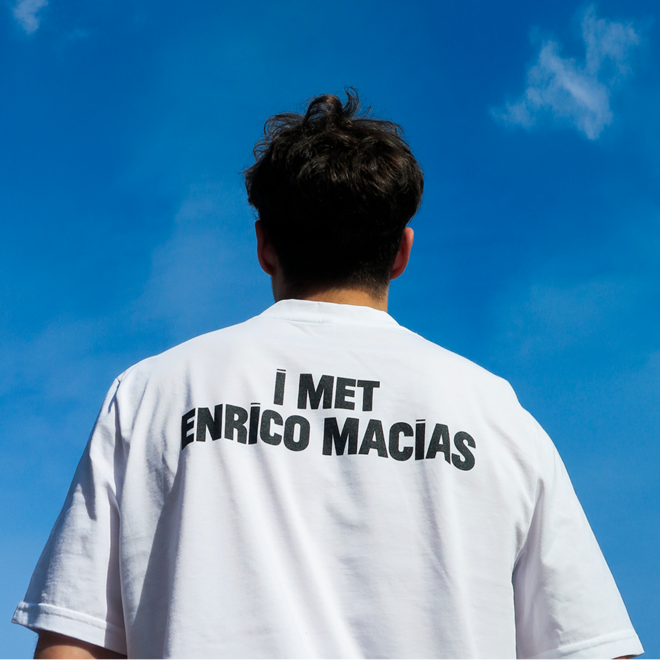 TEE-SHIRT "I MET ENRICO MACIAS"