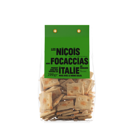 MINI-FOCCACIAS AU ROMARIN