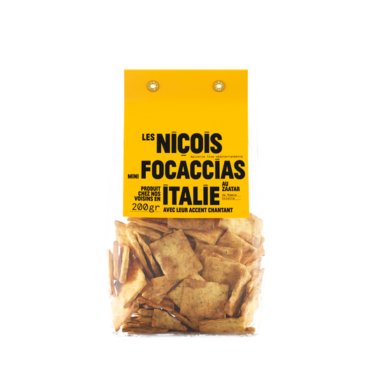 MINI-FOCCACIAS AU ZAATAR